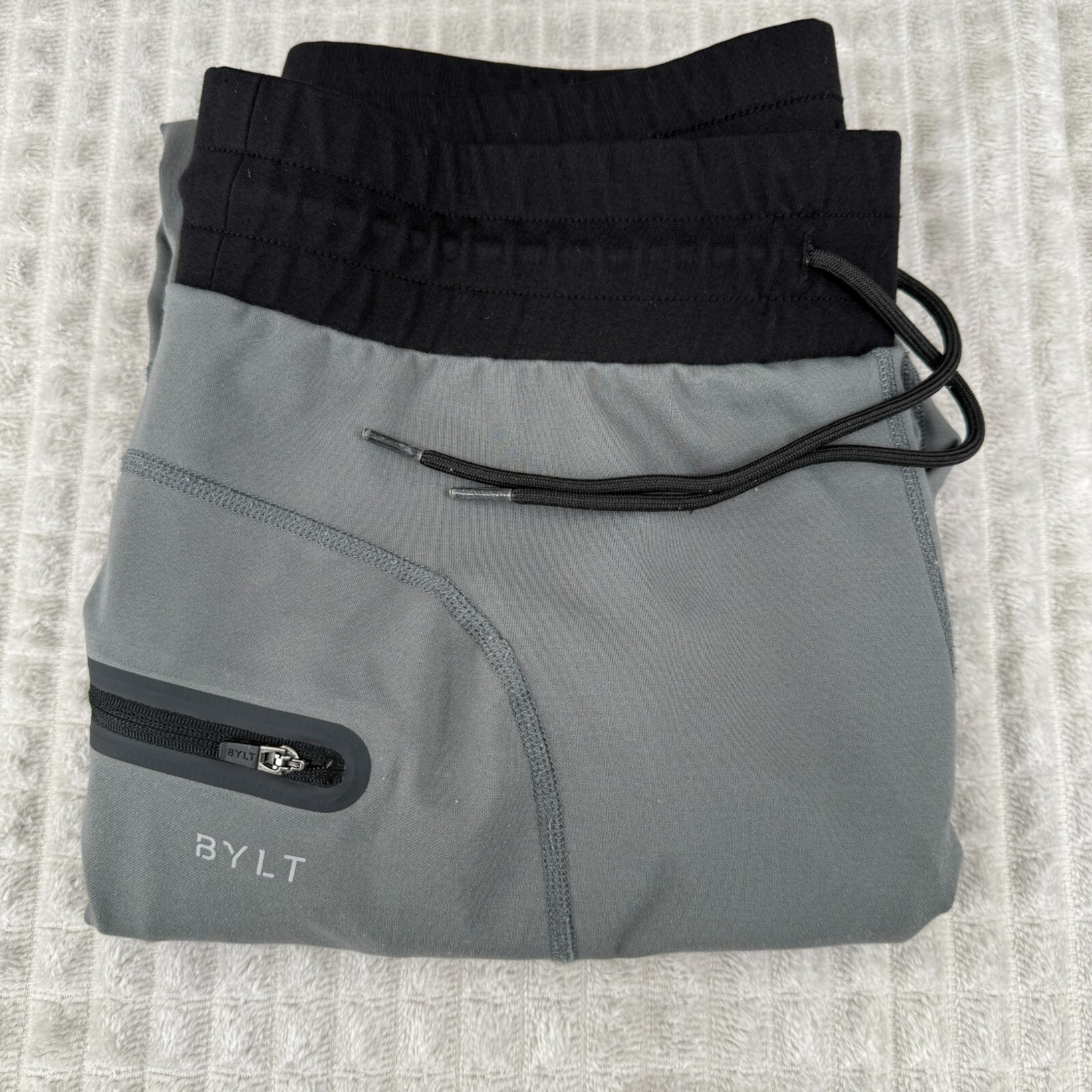 Bylt Premium Elite Jogger Pants Large 32x30 Gray Solid Drawstring Gusseted