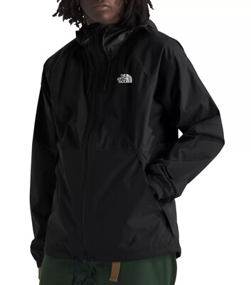 The NORTH FACE Men's Antora Waterproof  Rain Hooded Jacket Black Large 2024 NWT
