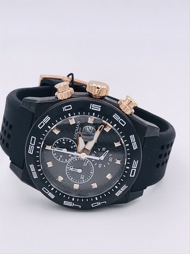 Orologio Locman Stealth 300m Carbonio Sub 218PLOR/975 Crono Scontatissimo Nuovo - Foto 4 di 7