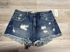 Pacsun high rise festival shorts Size 26 NWT Denim Jeans