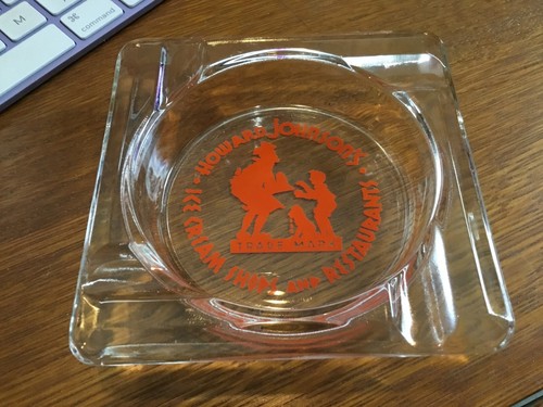 VINTAGE NEW YORK HOWARD JOHNSON'S EISDIELEN UND RESTAURANT ASCHENBECHER ORIGINAL