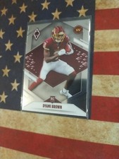 2021 Panini Phoenix DYAMI BROWN Rookie Card RC #125 Washington Commanders. rookie card picture