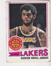 Affordable 1977-78 Topps Basketball #1 KAREEM ABDUL JABBAR Lakers/U.C.L.A.