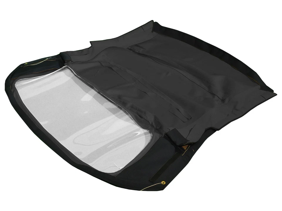 Fits Fiat 124 Spider CS1 1600 1800 Soft Top 1966-1979 HAARTZ TAN CANVAS - Image 3 of 4