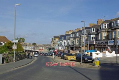 FOTO CLIFF ROAD NEWQUAY MIT BLICK AUF DEN BAHNHOF VON DER KREUZUNG MIT BER