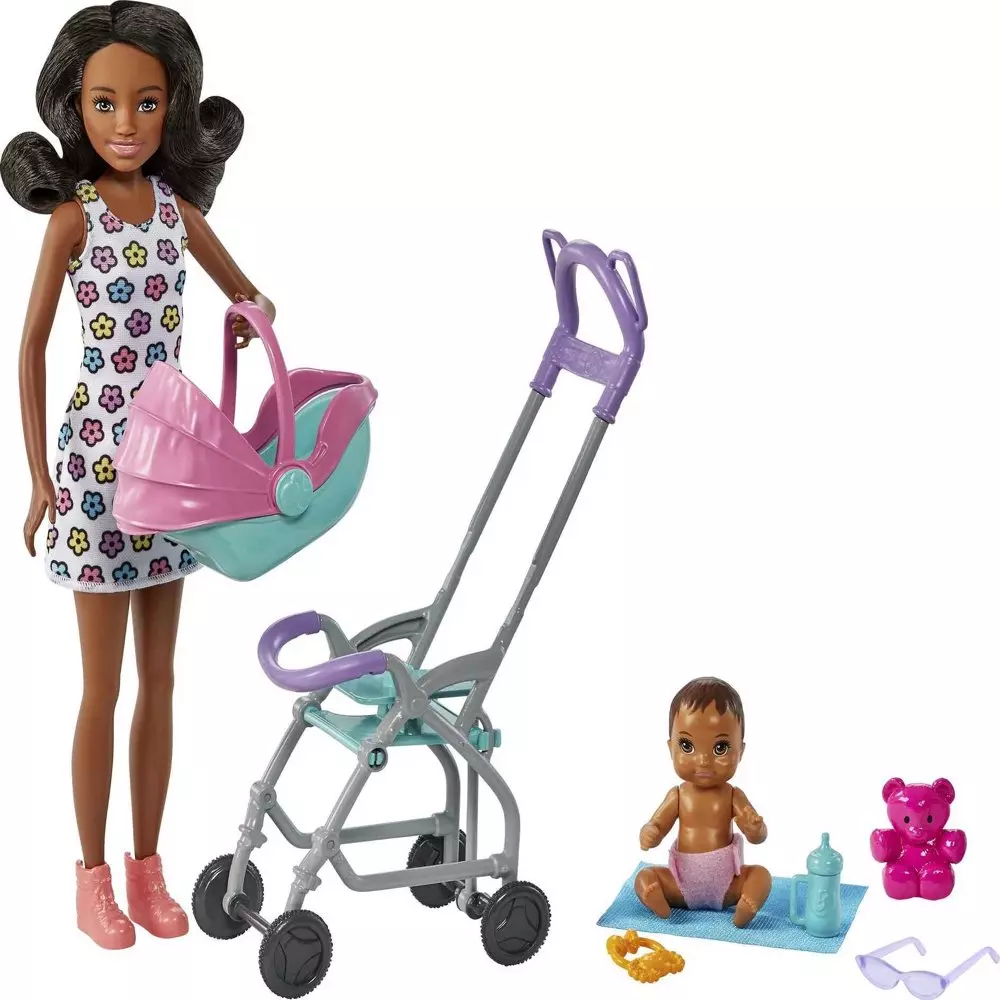 Barbie Skipper Babysitters Inc Stroller Playset Skipper Baby Dolls