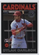 2021 Topps 1986 Baseball 35th Anniversary Series 2 Black /299 Dylan Carlson rs2