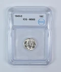 1945-D Mercury Dime MS65 ICG *2860