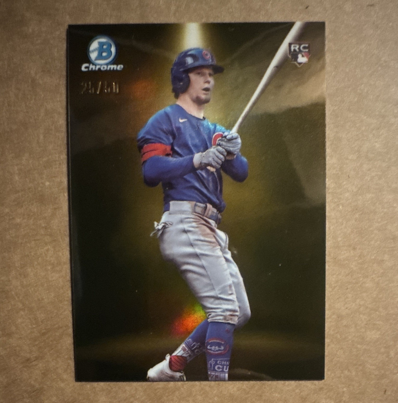 Topps 2024 Bowman Spotlights Gold Refractor /50 RC Pete Crow-Armstrong #BS-13