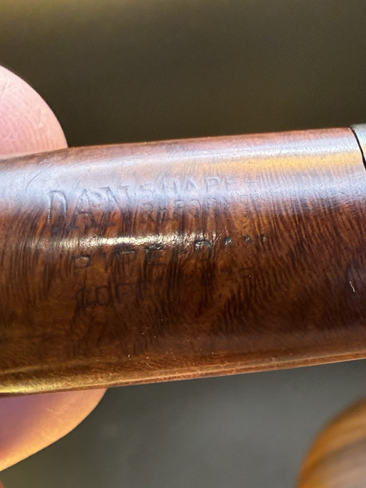 Vintage Pipe Dan Shape Reformed Author Tobacco Pipe