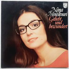 Nana Mouskouri - Geliebt Und Bewundert (Best Of) (LP, 1977) Vinyl excellent (EX)