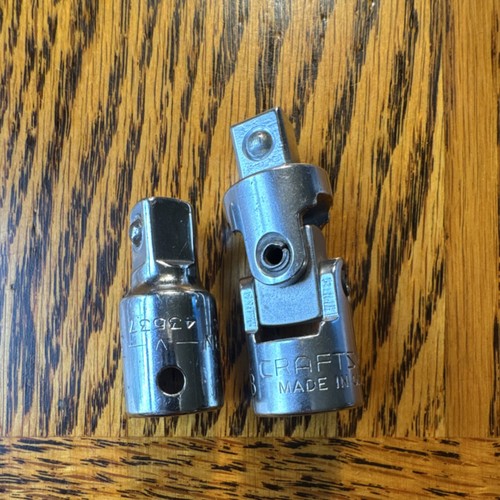 Craftsman USA 3/8” Drive Short Extension & Universal Flex Swivel