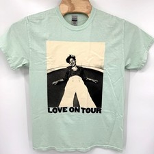 Harry Styles Love On Tour T-Shirt Women M Mint Green Graphic Tee