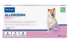 Virbac ALLERDERM Spot On 6 X 4 mL  for Dogsa and cats
