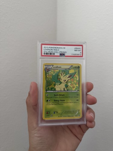 Leafeon graded PSA 8 for sale on eBay