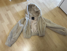TALLY WEIJL Damen Teddy-Fleecejacke mit Kapuz...
