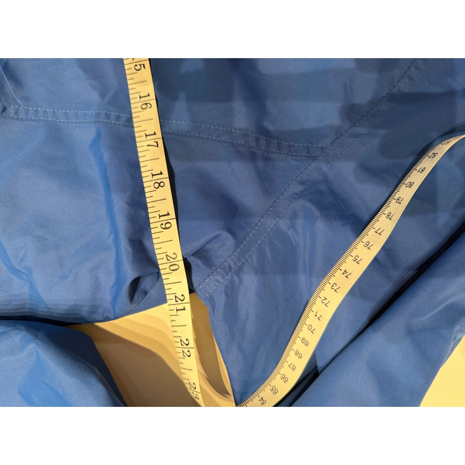 BCG Blue Full Zip Windbreaker Jacket Mens XL Mesh Lined Lightweight Activewear - product detail image 11