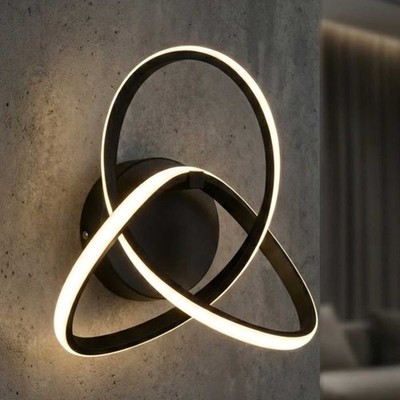 Wandleuchte Indigo Wofi by Global Technics LED Wandlampe schwarz 14Watt Lampe