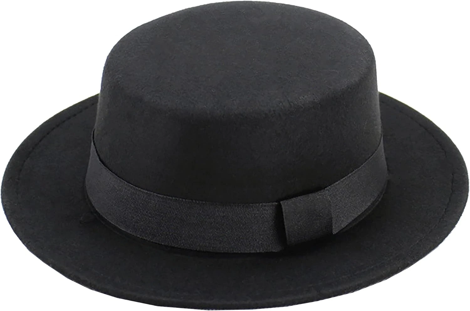 Wide Brim Classic Fedora Hat for Men & Women - Adjustable Panama Dress Hat