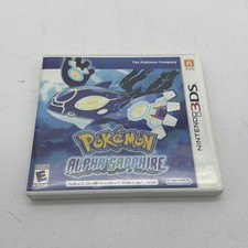 Case and Manual Only NO GAME Pokemon Alpha Sapphire Nintendo 3DS Authentic