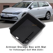 Mittelkonsole Armlehne Aufbewahrungsbox für Volkswagen Golf MK8 2020+ Tablett