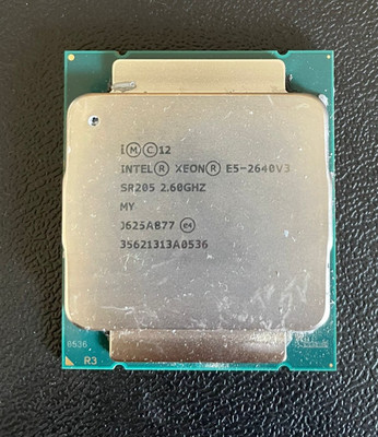 Intel Xeon Server CPU E5-2603 v3 SR20A 6-core 6-thread 1.6GHz 15M Smart Cache