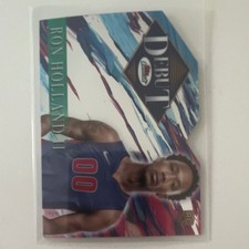 2024-25 Topps Finest Ron Holland II Detroit Pistons Rookie Debut D-11 Basketball