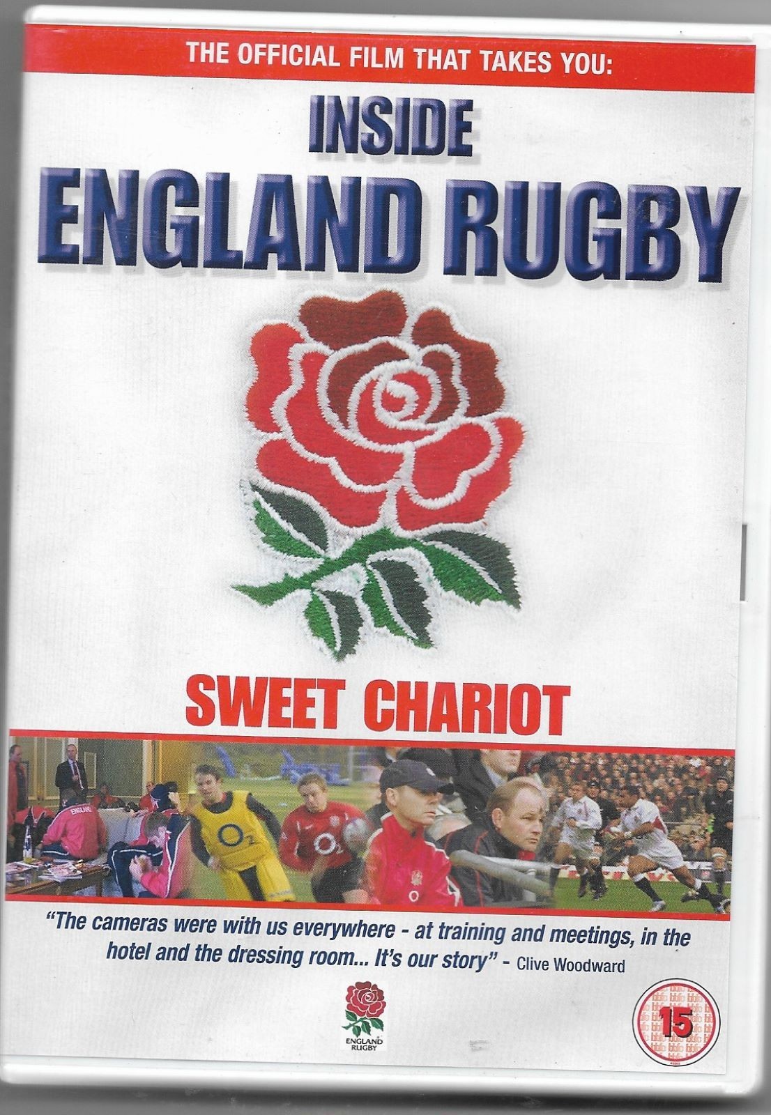 Inside England Rugby Sweet Chariot DVD