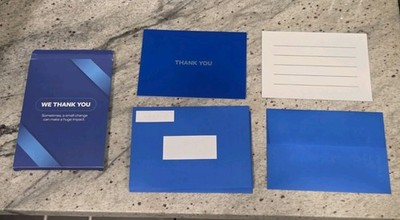ZYN Promotional Thank You Card Memorabilia Collectible