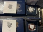 Pair Of 2025 S Morgan and Peace Dollars San Francisco Mint