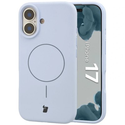 Handyhülle für iPhone 17 Bizon Case Cover Schutzhülle Etui Hülle Tasche Hellblau