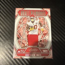 2025 Panini Absolute - Draft Diamonds Jerseys Isiah Pacheco #DDJ-IPO (MEM)