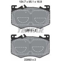 Textar 2289301 Bremsbelagsatz FüR Mercedes Benz CLA A Klasse GLA GLB W177 V177