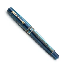 Leonardo Momento Zero Fountain Pen - Hawaii with Gold Trim