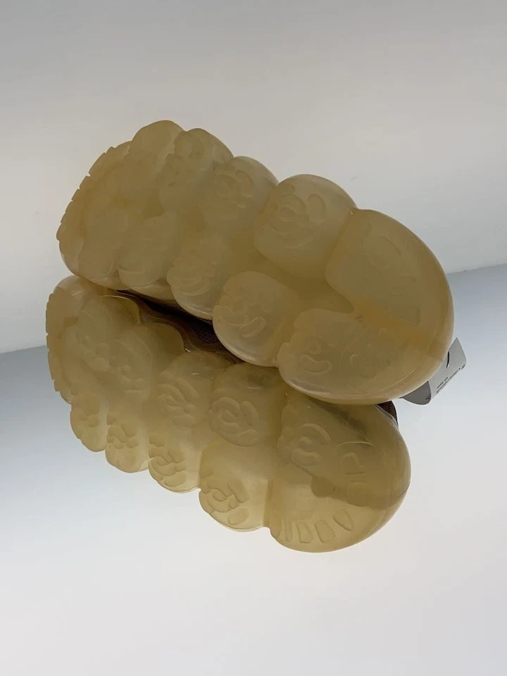 FOOLS 低帮运动鞋 针织 鞋面 透明 鞋底 24 厘米 PNK 粉红色 二手 — 第 4/4 张图片