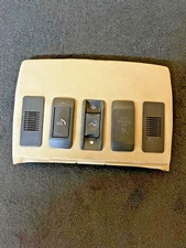2008 BMW 535I 5 SERIES Overhead Console Sun Roof Switch Control Assembly Beige