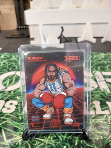 2026 Burner Bo Jackson Battle Arena Power Gloves Foil Hero Debut Jalen Brunson