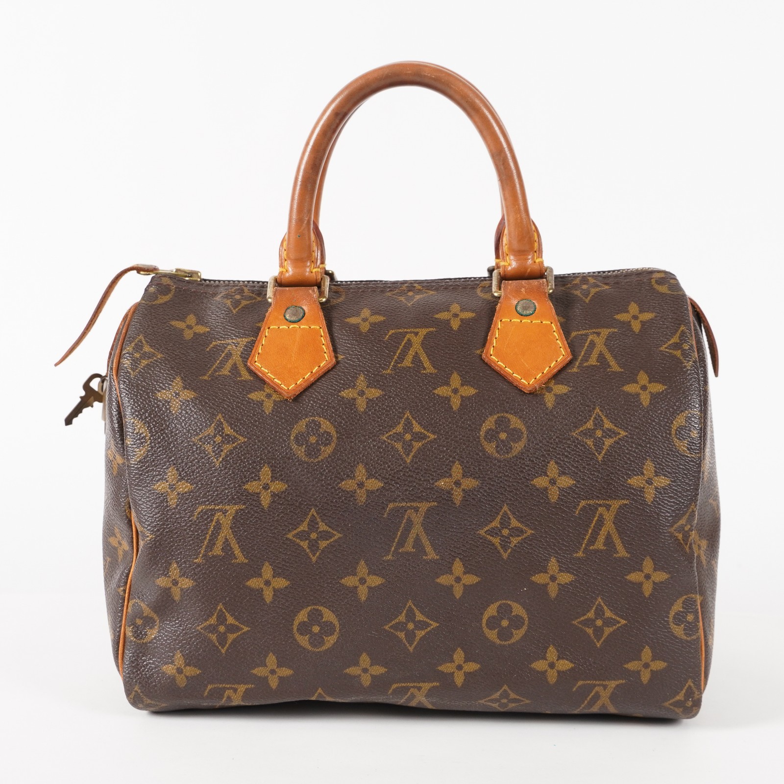 Authentic Louis Vuitton Monogram Speedy 25 M41528 Handbag vintage 03E237150002