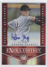 2012 Elite Extra Edition Franchise Futures Signatures Andrew Heaney #3 Auto 2u8