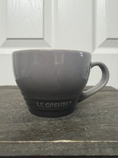 Le Creuset Stoneware Coffee Mug Flint Gray 14 fl oz 400 Ml 