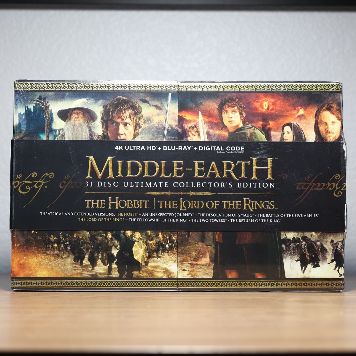 Lord of the Rings Middle-Earth 6 Film 31-Disc Ultimate Collector's