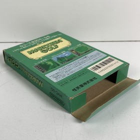NES FC Mario Open Golf Boxed Working NTSC-J Japan 2504-007