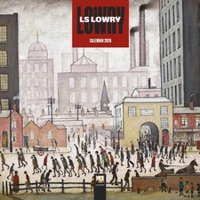 L.S. Lowry Mini Wall Calendar 2026 (Art Calendar) by Flame Tree Studio (English)