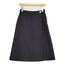 marimekko Wool wrap skirt size 34 skirt black 5-1127T