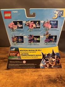 Lego Dimensions Bart Fun Pack 71211 & Homer Level Pack 71202- LOT (Sealed)