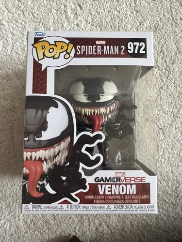 Funko POP! Marvel GamerVerse: Spider-Man 2 - Venom #972 W/ Protector