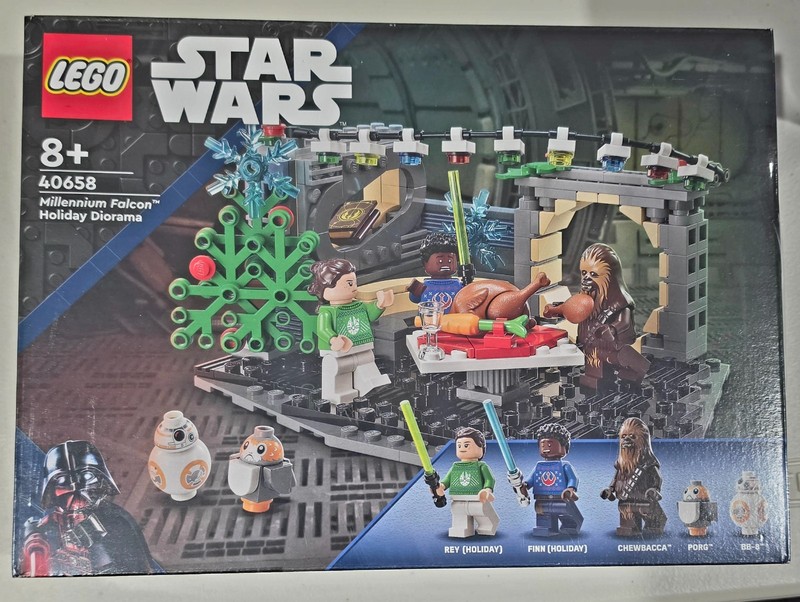 LEGO Star Wars 40658 | Millennium Falcon Holiday Diorama | New | Free Shipping