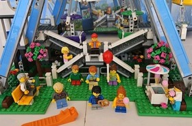 Lego Ferris Wheel 10247 Amusement Park Creator Expert 100% Complete Set no Box