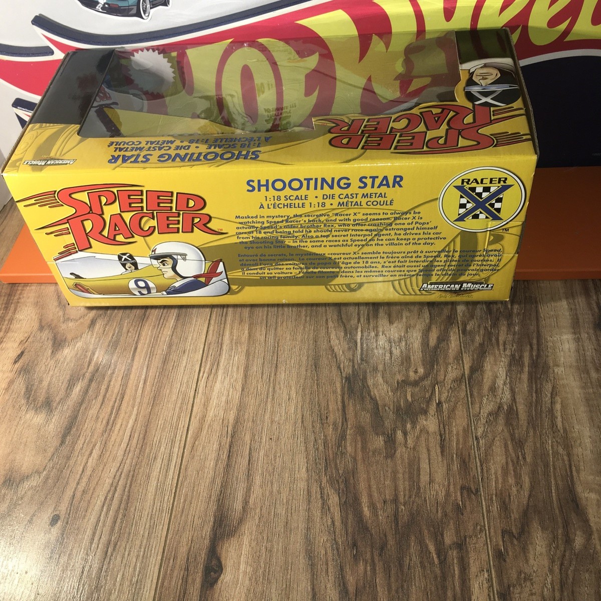 2003 ERTL Speed Racer SHOOTING STAR Racer X 1:18 Diecast American