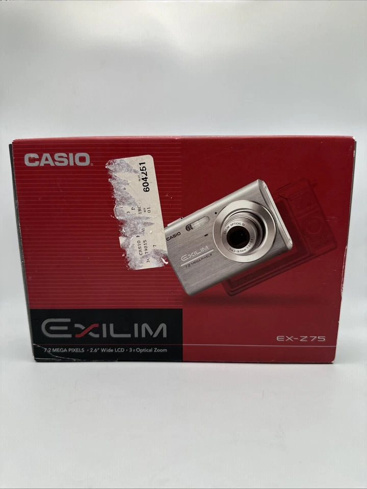 Casio Digital Camera Exilim EX-Z75 7.2MP -Pink - Image 3 of 4